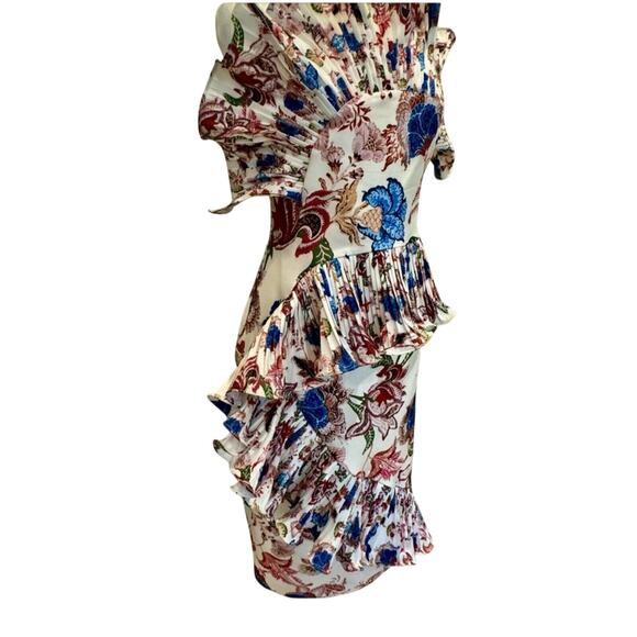 NWT Badgley Mishka Our Favorite Strapless Fan Dress. Size 10 SC3940 - Picture 4 of 8